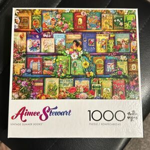 Aimee Stewart Puzzle - Vintage Summer Books - 1000 pieces